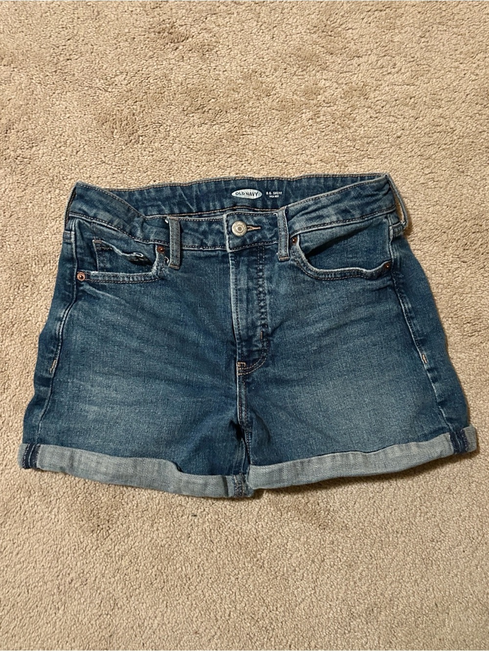 Old Navy OG High-Rise Denim Shorts